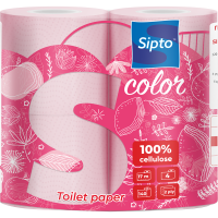 

Бумага туал."SIPTO COLOR"(ябл,2-хсл,х4)