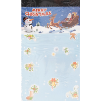 

Новогодние наклейки (14,5*24см,арт.MQ09)