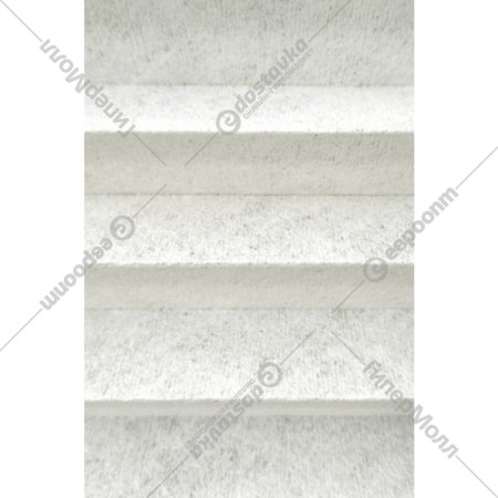 Штора-плиссе «Эскар» Crepe, белый, 1404010372, 37х170 см