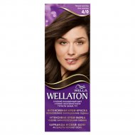Краска для волос «Wellaton» темный шоколад, 4/0.