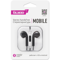 

Наушники"OLMIO" (Mobile,black 038842)
