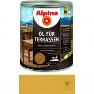 Масло для древесины «Alpina» Oel fuer Terrassen, 537867, 0.75 л