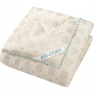 Одеяло «Pandora» Овечья шерсть тик стандартное 140x205