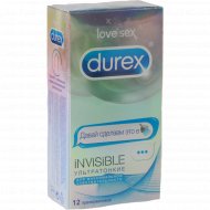 Презервативы «Durex» invisible, 12 штук