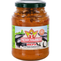 

Икра из баклажанов "РАЗНОСОЛЬНИКОВ" 480г