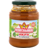 

Икра из кабачков "РАЗНОСОЛЬНИКОВ" 480г