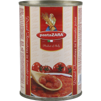 

Томаты очищ."PASTA ZARA"(куб.,ж.б.)400г