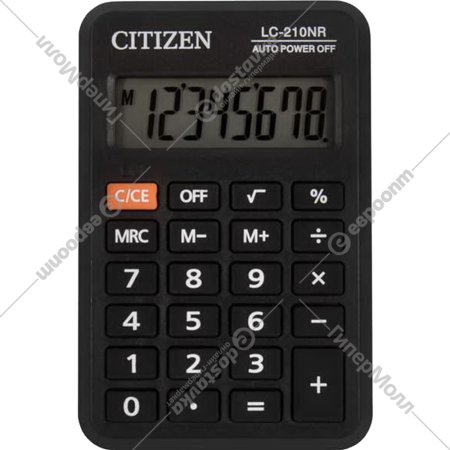 Калькулятор «Citizen» LC-210NR