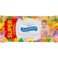 

Салфетки вл"SUPER FRESH" д/д(кал) 120шт