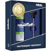 

Набор под"GILLETTE"(бр.+пена д/бр.)100мл
