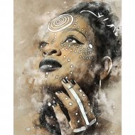Картина по номерам «PaintBoy» Африканская девушка, GX35737