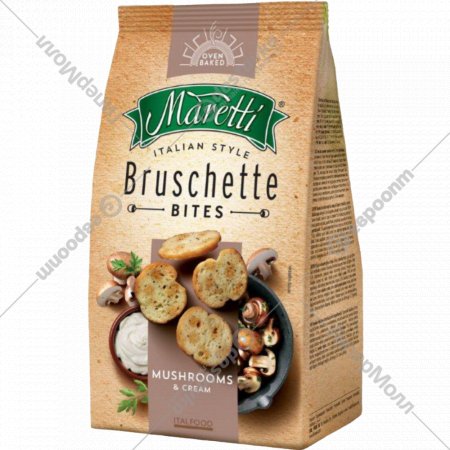 Брускетта «Maretti» Bruschette, грибы со сметаной, 70 г