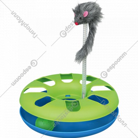 Игрушка для кошек «Trixie» с пушистой мышкой, 24х29 см