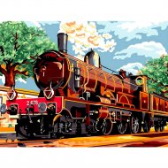 Картина по номерам «PaintBoy» Поезд из прошлого, EX6113