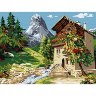 Картина по номерам «PaintBoy» Дом у горы, EX6081