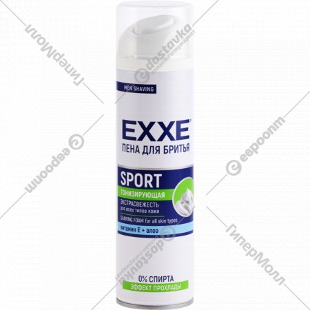 Пена для бритья «Exxe» Sport, тонизирующая, 200 мл
