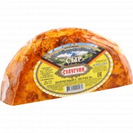 Сыр копченый «Ти-Ким-Кай» Сулугуни с перцем, 45-52%, 1 кг, фасовка 0.4 - 0.5 кг