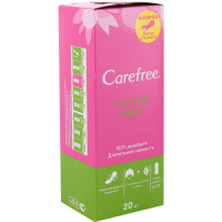 

Салфетки "CAREFREE" (aloe) 20шт