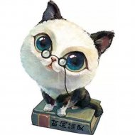 Картина по номерам «PaintBoy» Умный кот, EX5771