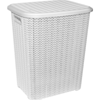 

Корзина для белья "ВЯЗЬ"(60л,бел,206006)