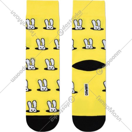 Носки мужские «DiWaRi» Happy, размер 25, 189 желтый