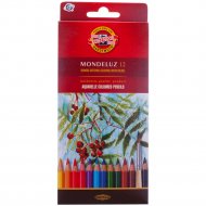 Набор цветных карандашей «Koh-I-Noor» Mondeluz, 3716012001, 12 цветов