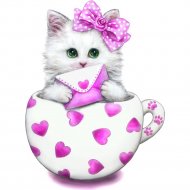 Картина по номерам «PaintBoy» Модница кошка, EX5242