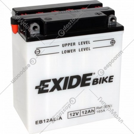 Мотоаккумулятор «Exide» 12Ah, EB12AL-A