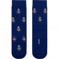 Носки мужские «DiWaRi» Happy, размер 25, 190 синий
