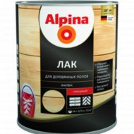 Лак «Alpina» для деревянных полов, 948103953, 0.75 л