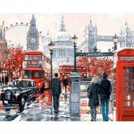 Картина по номерам «PaintBoy» Лондонская суета, CX4229