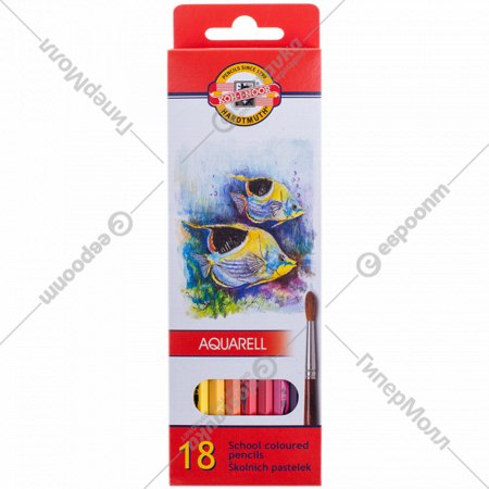 Набор цветных карандашей «Koh-I-Noor» 3717018004, 18 цветов