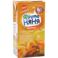 

Напит"ФРУТОНЯНЯ"(с/с,н/о,ябл,из,кур)0,2л