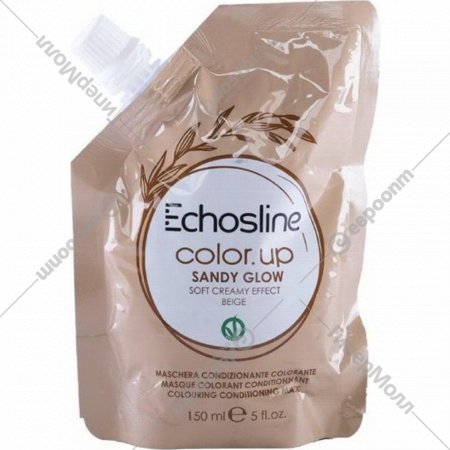 Тонирующая маска для волос «EchosLine» Color.Up песочное сияние/мягкий кремовый, бежевый, 150 мл