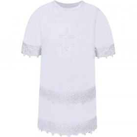 Рубашечка для крещения «Fun Ecotex» FE 15003, белый, размер 80