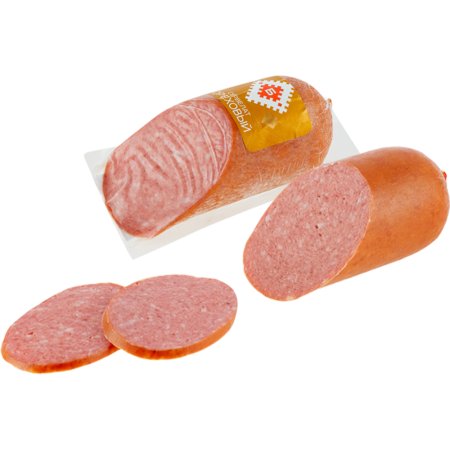 Колбаса копчено-вареная Сервелат ореховый высший сорт, 400 г