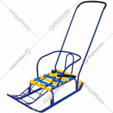 Санки-коляска «Ника» Тимка 5 Универсал, Т5У/С2, синий