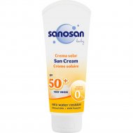 Солнцезащитный крем «Sanosan» SPF 50+, 75 мл