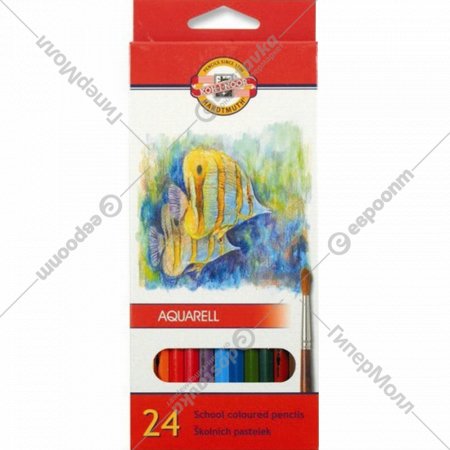 Набор цветных карандашей «Koh-I-Noor» 3718024004, 24 цвета