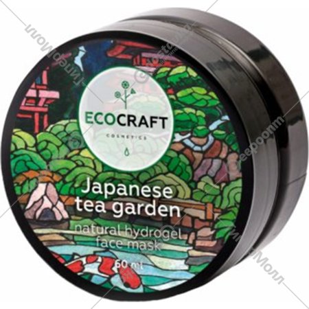 Маска для лица «EcoCraft» Японский чайный сад, суперувлажняющая, 60 мл