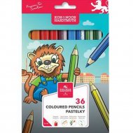 Набор цветных карандашей «Koh-I-Noor» Lion, 3555036034, 36 цветов