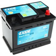Аккумулятор автомобильный «Exide» EFB, 60Ah, EL600