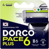 Кассеты для бритв «Dorco» Pace 6 Plus