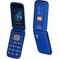 Мобильный телефон «Maxvi» E 5 + ЗУ WC-011m microusb, Blue