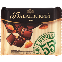 

Шоколад "БАБАЕВСКИЙ"(темн,карам.минд)90г