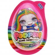Хрустящие шарики с кремом и игрушкой «Poopsie slime surprise» 15 г