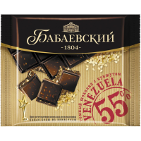 

Шоколад"БАБАЕВСКИЙ"(Venezuela с кунж)90г