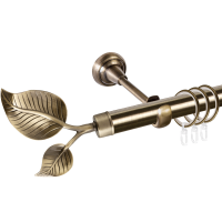 

Карниз(D25Г,Антик,Лист большой)2.4м