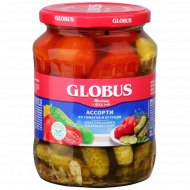 Ассорти «Globus» из томатов и огурцов, 720 мл