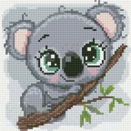 Алмазная мозаика «PaintBoy» Милая коала, BF1163